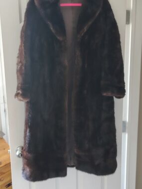 Vintage Mink Fur Coat Medium